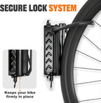 QAQ Swivel Bike Wall Mount, Vertical Bike Rack Garage Holds Up To 66lbs, Bike Hooks For Garage Space-Saving, Easy To Install -1 PACK