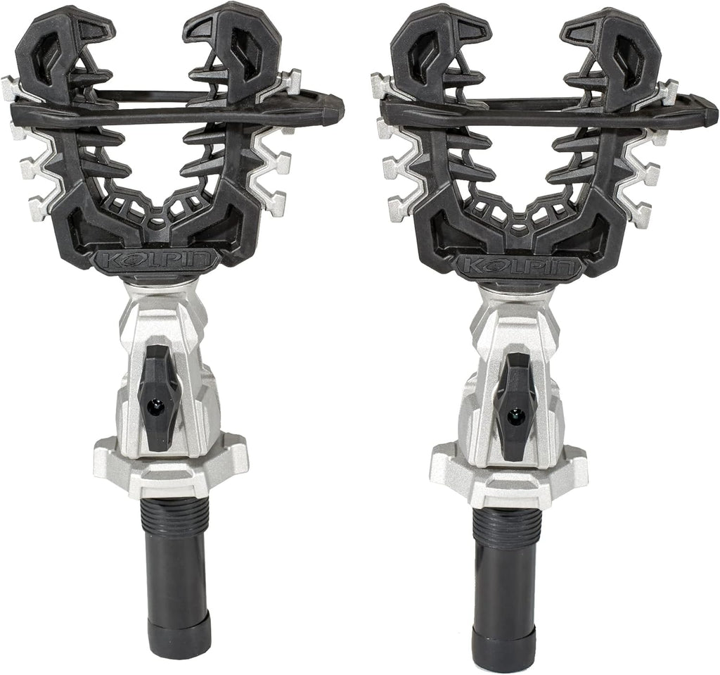 Rhino Grip® Pro - Polaris UTV, Pair - Heavy Duty Carriers for Shovels, Guns, Bows, Augers, etc. - Use on Polaris Ranger, General, Xpedition, Pro XD
