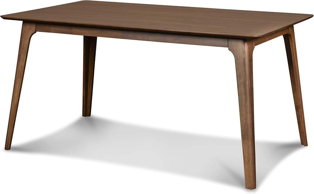 New Classic Furniture Oscar 5-Piece Wood 60" Dining Table Set in Teal