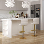 homary Kitchen Island with Bar Stools Set,71" White Kitchen Island with Seating,Sintered Stone Top & Drawers,Freestanding Multifunctional Island Table with 2 Chairs