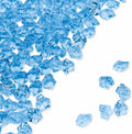 PMLAND Clear Fake Ice Rocks – 180 Pcs Large Light Blue Acrylic Gems Crushed Plastic Diamonds Vase Filler for Centerpieces, Theme Décor, Holidays, Parties, Aquarium & Table Scatter