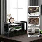 Meditation Table Altar,Small Altar Table,Hand Carved Natural Brown Wood Small Puja Table, Used in The Tea Table Japanese,Study Room,Yoga Room.IT is 20.5 Inches Long,10 Inches Wide, 11 Inches Tall