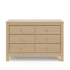 Graco Noah 6-Drawer Dresser, Driftwood | GREENGUARD Gold Certified, Wood Dresser for Bedroom, Kids & Nursery Storage Chest, Safety Interlocking Drawers, Kids Bedroom