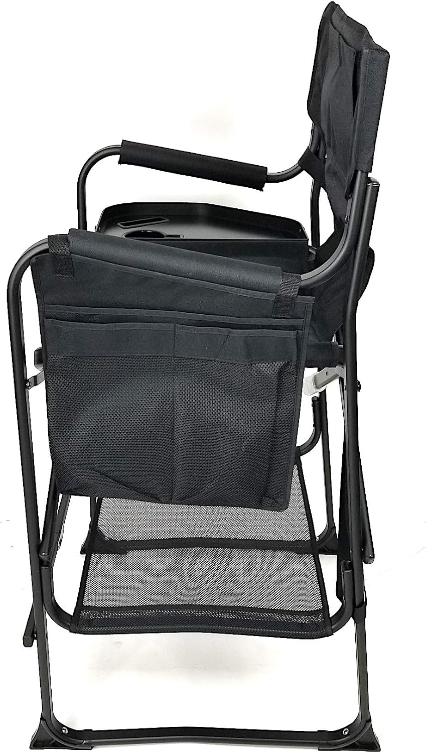 Deluxe TuscanyPro Portable Big Daddy Heavy-Duty Tall Director Chair - Perfect for Events - 29 Inch Seat Height