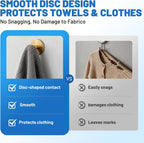 Suction Cup Hooks, Shower Hooks No Drill, Heavy Duty Wall Hooks for Hanging 15lbs, Reusable Waterproof Towel Hooks for Bathrooms Kitchen Glass Door Tile, Stainless Steel Hook Holder 6 Pack