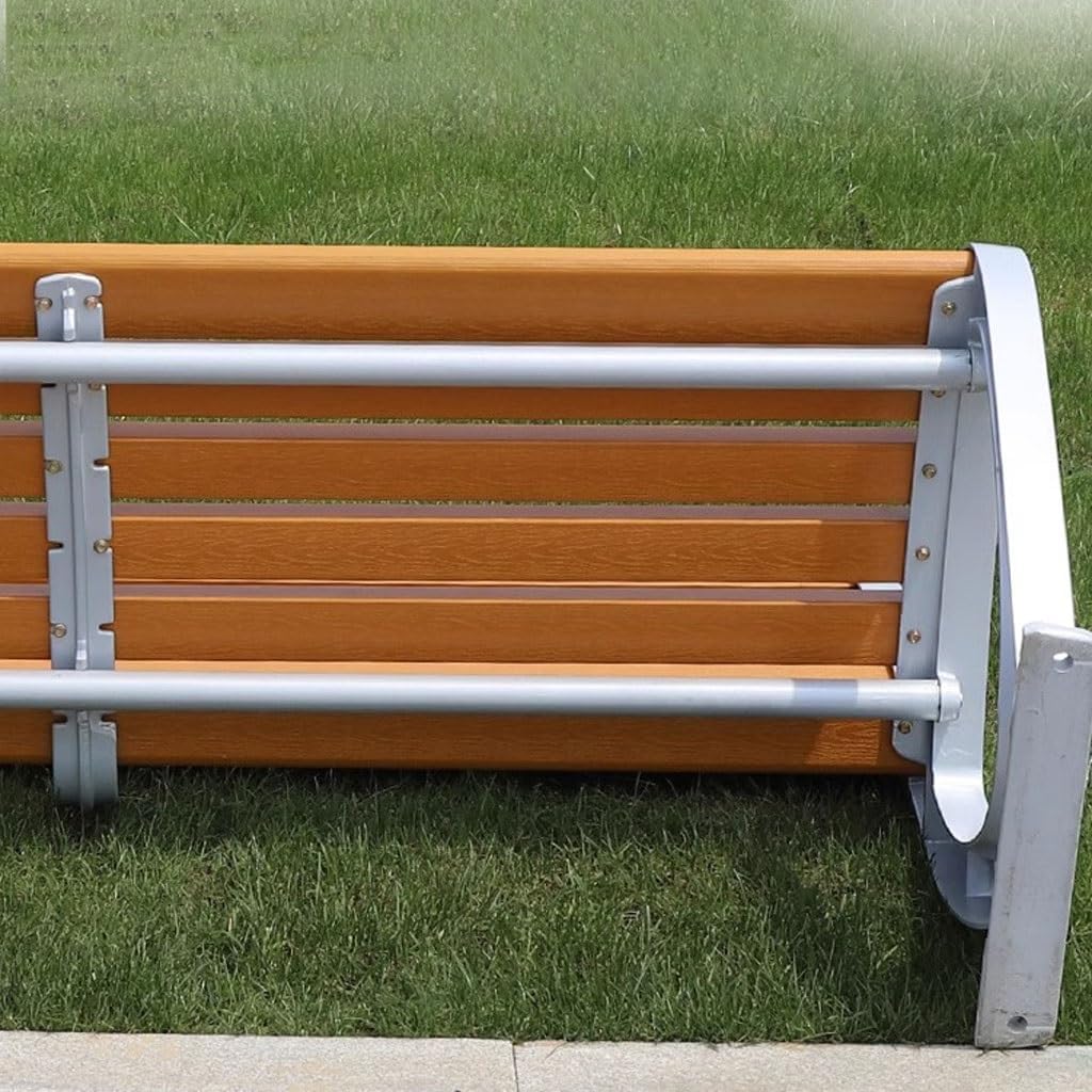 Patio Benches for Outdoors Park Chair Outdoor Bench Plastic Wood Double Garden Benches for Outdoors