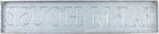 Deco 79 64335 Wall Sign, Bronze/White