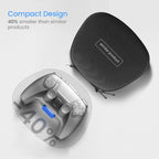tomtoc Protective Case for PS5/PS5 Pro Controller, Hard Shell Joystick Protector for PlayStation 5 DualSense Wireless Remote, Shock-Proof, Dust-Resistant, Anti-Scratch, Protective Cover