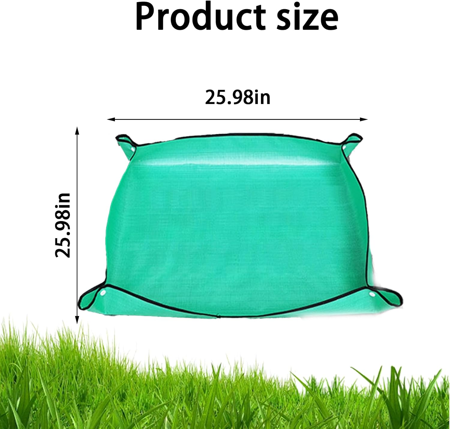 Repotting Mat for Indoor Plant Transplanting, Foldable Waterproof Potting Tray, Portable Gardening Mat for Succulents and Plant Care