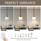 Black Pendant Lights Kitchen Island 2 Pack, Modern Milk Glass Hanging Light Fixtures with Rods, Mini Kitchen Pendant Lighting Over Island for Sink Bathroom, OS-YQ8153-2PBK