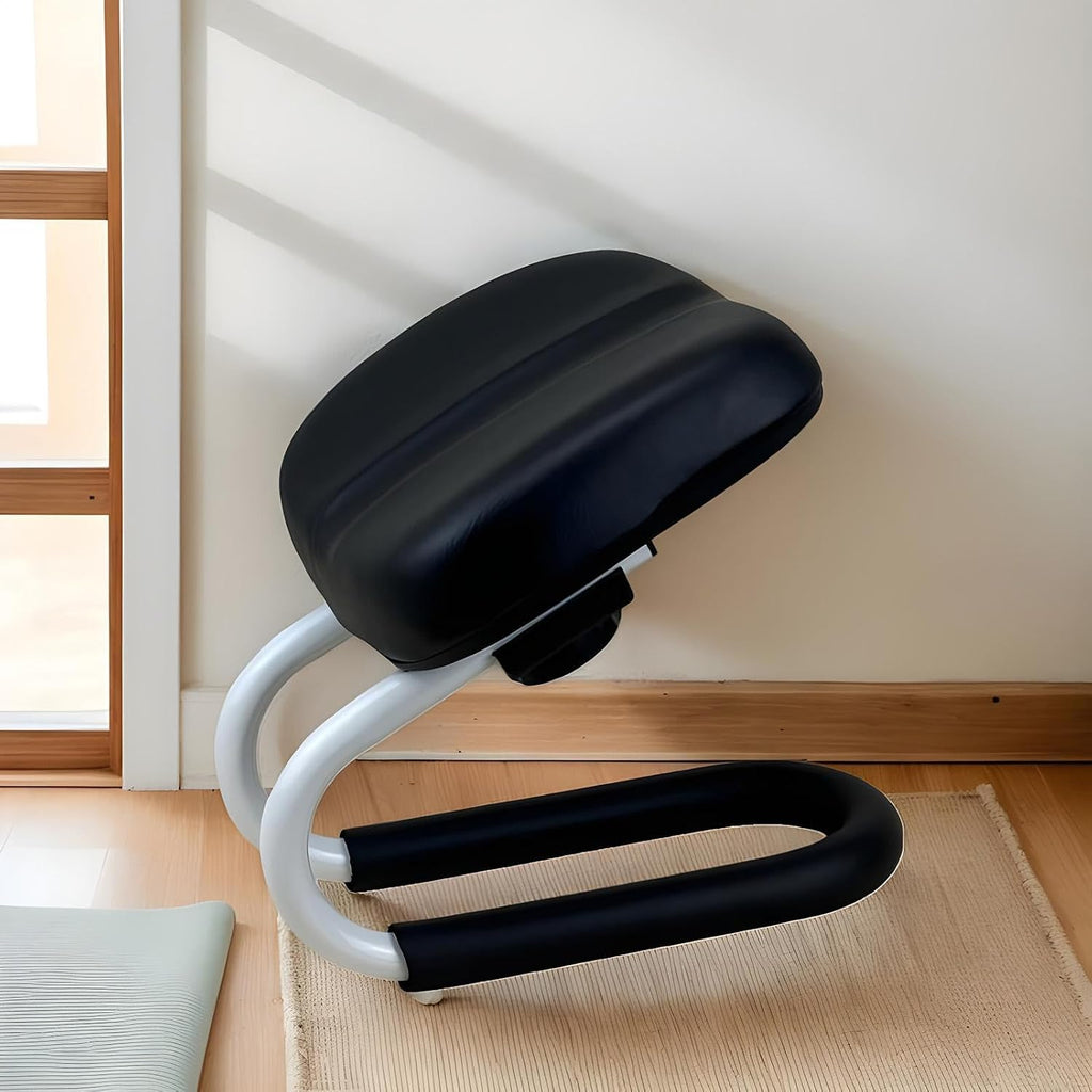 Meditation Stool with Sponge Cushion, Prayer Bench, Adjustable Height Knees for Praying, Kneeler Bench, Yoga Stool Kneelers for Praying with Sponge Cushion, Hip Support Meditation Accessories