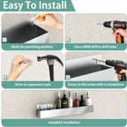32-inch Stainless Steel Bar Speed Rail,Wall Mounted Liquor Bottle Holder for Bars,Organizer for Liquor Bottles, Bar Bottle Holder(1 pcs)