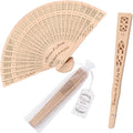 Personalized Handheld Fan Foldable Custom Fans for Wedding Guests Custom Wooden Fan Bulk with Engraved Text Tassel Yarn Bag Personalized Beach Wedding Fans Favors Gifts for Guests Friends (30)