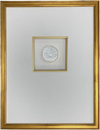 Framed Religious Intaglios in 12x16 Gold Frame (The Good Samaritan)