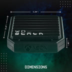 WD_Black 1TB C50 Storage Expansion Card, Officially Licensed for Xbox – Quick Resume, Plug & Play, NVMe SSD Expansion for Xbox Series X|S Gaming Consoles - WDBMPH0010BNC-WCSN