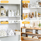 Shelf Dividers，Vertical Purse Organizer for Closet，Thickened and Sturdy Shelf Organizer for Sweater, Shirts, Handbags,8" Tall x 11" (6 Pcs)