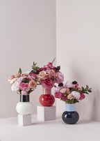 kate spade new york Make It Pop Neutral White & Black Bouquet Vase