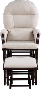 Glider Ottoman Espresso,Latte