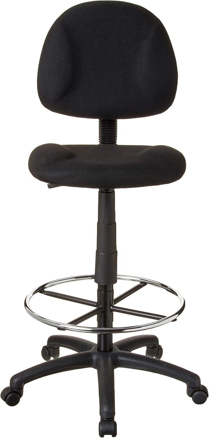 Boss Office Ergonomic Drafting Chair + Be Well Medical Spa Stool Bundle