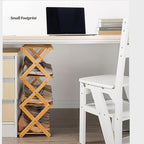 Stylish Bamboo Folding Shoe Rack - Space-Saving 3/4/5/6 Tier Storage Bench for Hallway & Entryway - 50cm/70cm/100cm Wide Sturdy nizer for Small Spaces