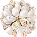 30Pcs 2-3 Inch Concave Small Oyster Shells for Crafts, Cleaned Natural Oyster Shells for Decoupage Vase Filler Jewelry Dish Place Cards DIY Decor Candle Wedding Coastal Seashells Art