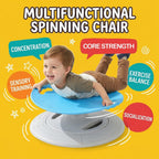 UBRAVOO Spinning Chair for Autistic Kids, Sensory Spinning Chair, Sensory Toys Gifts for Kids with Autism & ADHD, Sit and Spin Toys for 3+ Years (Blue)