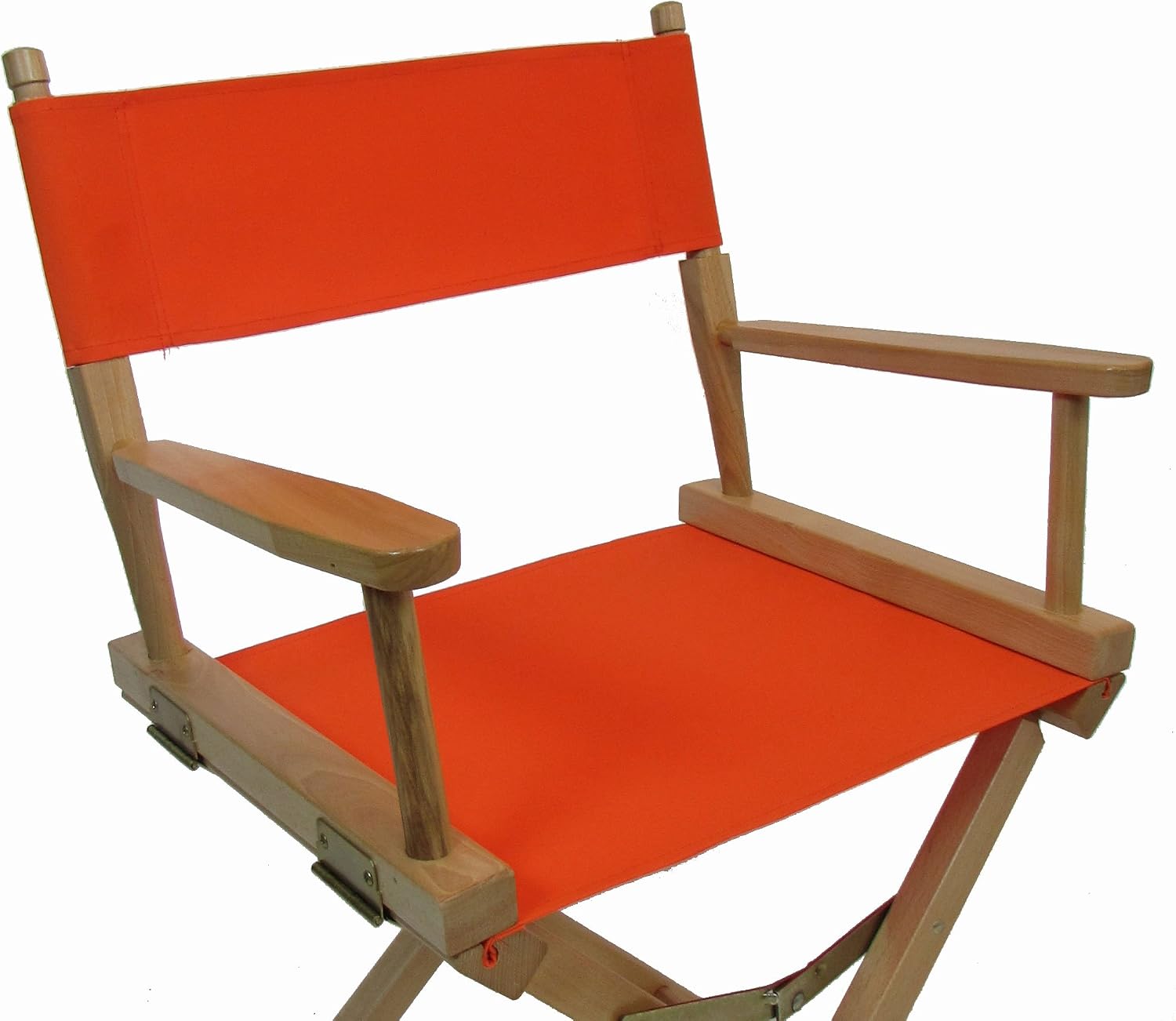 Sunbrella Directors Chair Replacement Cover (Flat Stick) (Orange)