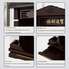 Meditation Altar Table with Drawer, Wall-Mounted Shrine Stand for Home Prayers and Worship
