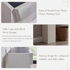 JXQTLINGMU 63" Modern Console Table with Storage Drawer, Entryway Table with Drawers, Thick Wood Legs, Sofa Table Behind Couch, Wood Console Tables for Entryway Hallway Living Room, White and Black