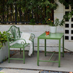 Garden Garden Double Bench, Indoor Balcony with Backrest Iron Chair, Outdoor Park Leisure Seating Seat