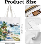 Canvas Tote Bag Gift - Funny Reusable Cloth Bags Vintage Totes Gifts for Women Shopping Grocery Lover Books Reader
