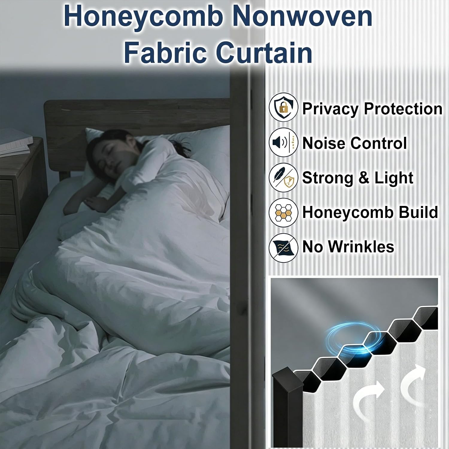 Custom Size Honeycomb Accordion Door for Interior Kitchen Bedroom Closet, Aluminum Frame Folding Sliding Room Divider, No Drill Partition Door Kit