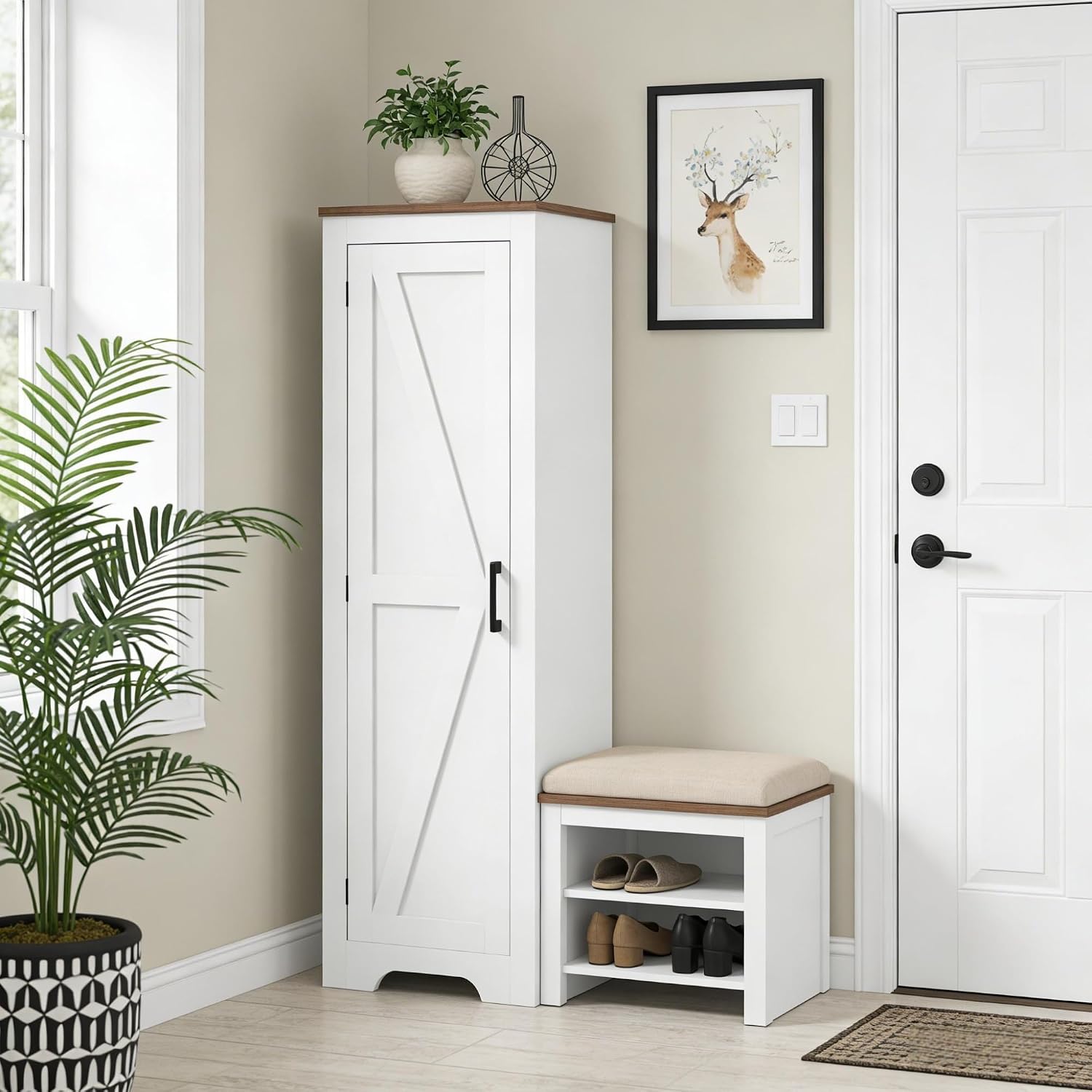 Floor Pantry Cabinet,Accent Freestanding Storage Cabinet