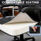 FDW Gaming Chair, Ergonomic Office Chair with Lumbar Support, Height Adjustable Swivel Computer Seat, Breathable Mesh High Back Racing Design for Adults, Ideal for Home Office, Work and Study，Black