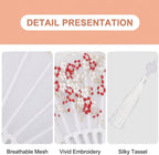 Folding Fans Hand Fan Foldable: Handheld Fan Chinese Folding Fans for Women Wedding Decoration Dancing Party