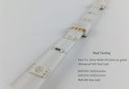 Threetwofour LED Strip Light Clips self Adhesive mounting Brackets Cable Clamp for 8-10mm Width IP65 led Strip Light Cable Clips Wire Holder for Dash cams,Network Cables 100Pack