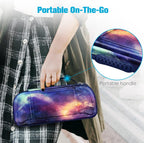 Fintie Carrying Case for Hori Nintendo Switch Split Pad Pro Controller - [Shockproof] Protective Cover Travel Bag w/30 Game Card Slots, Compatible with Nintendo Switch OLED Model