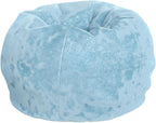 Flash Furniture Dillon Small Teal Furry Bean Bag Chair for Kids and Teens