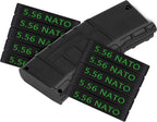 Ideagle 5.56 Magazine Marking Bands, 10 Pack 556 NATO Mag Bands 5.56×45mm