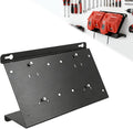 Angled Heavy-Duty Alloy Steel Wall Mount for Milwaukee Charger - Dual Fit Milwaukee M18V & M12V Rapid Charge, Detachable Secured Holder Bracket for Pegboard/Wall Installation