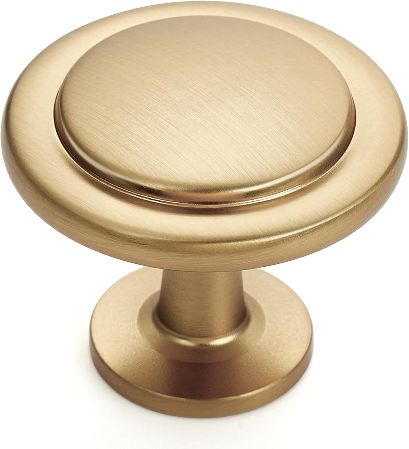 Ravinte 30 Pack 1-1/4 inch Kitchen Cabinet Knobs Champagne Bronze Dresser Zinc Pulls Door Drawer Handles for Dresser Drawers