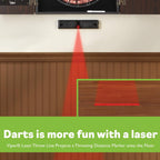 Deluxe Dartboard Cabinet with Integrated Pro Score and Cricket Scoreboard