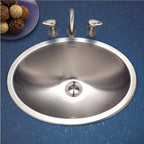 Houzer Opus Stainless Steel Bathroom Sink - 18 Inch Undermount Oval Bowl without Overflow, Durable & Versatile, Essential for Home & Apartment, Nested 10-Pack - CHT-1800-10