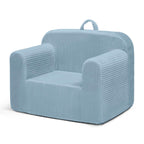Delta Children Cozee Corduroy Foam Chair, Blue