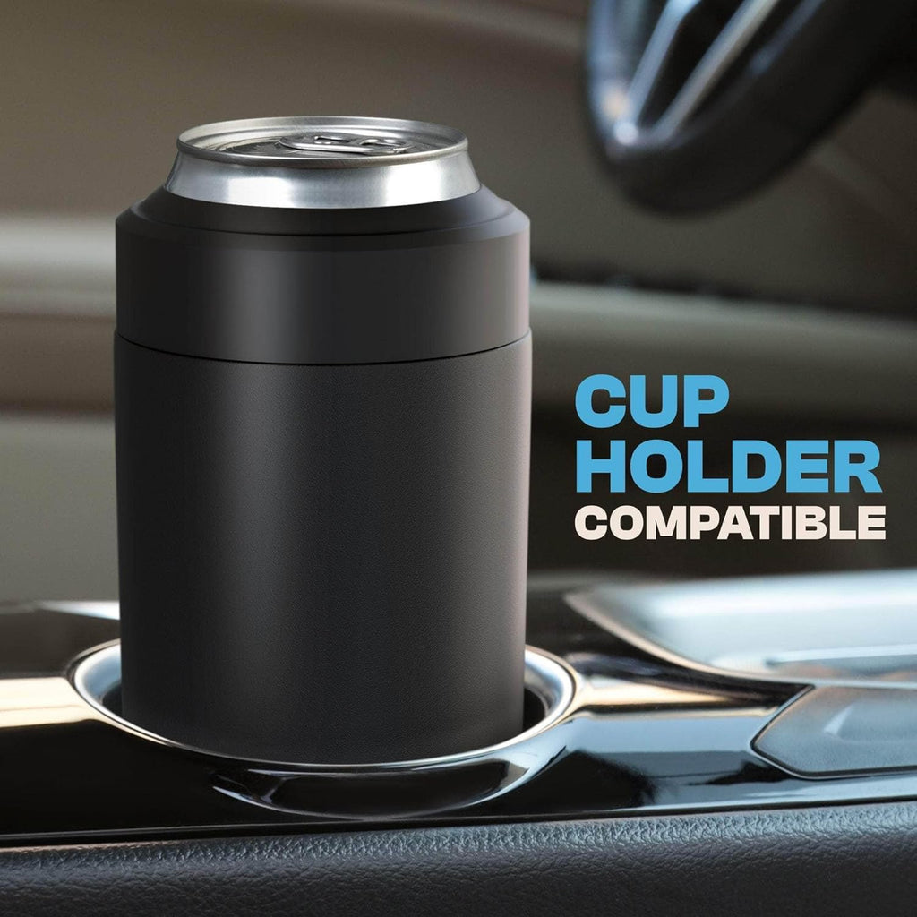 Frost Buddy NCAA Universal Buddy - Fits all - Stainless Steel Can Cooler for 12 oz & 16 oz Regular or Slim Cans & Bottles - Stainless Steel (Florida State Seminoles)