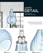 TENGXIN 2 Pack Kitchen Pendant Lighting Over Island 6 Inch,Hanging Pendants Light,Brushed Gold Finished Striped Glass Pendant Light,Farmhouse Pendant Light for Dining Room,Bedroom