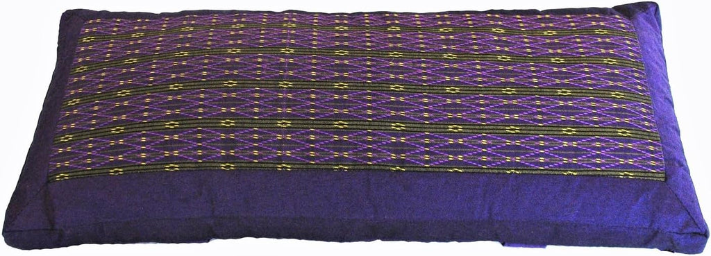 Meditation Bench Cushion Kneeling Seiza - Global Weave Purple