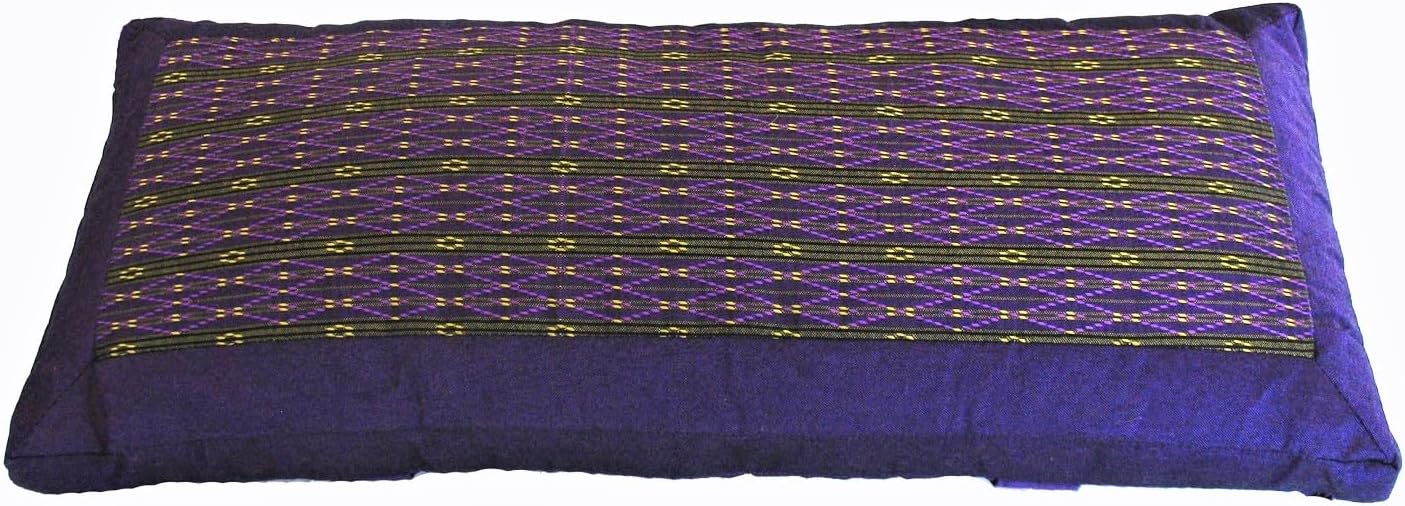 Meditation Bench Cushion Kneeling Seiza - Global Weave Purple