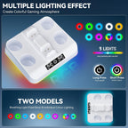 PS5 Controller Charger Station, Drop & Go Design Compatible with Sony PlayStation 5 DualSense/Edge Remotes, Fast Charging Dock with RGB Light & LED Indicator, Must Have PS5 Accessories