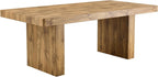 Ebullient 79" Farmhouse Dining Table for 6-10, Rustic Wooden Kitchen Table with Thick Tabletop, Heavy Duty Large Rectangular Dining Table for Dining Room & Kitchen